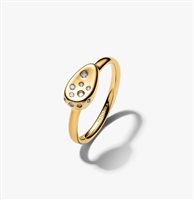 Anello Pandora Donna Organic in Lega metallica Cubic Zirconia
